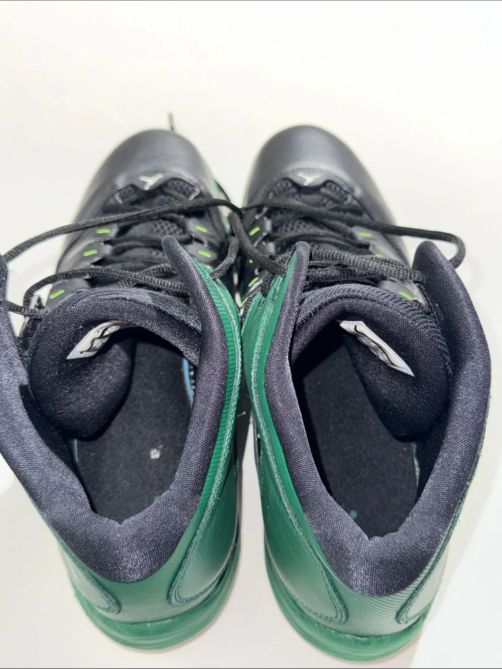Nike Air Jordan Prime Fly Black Electric Green Men's Size 16 Basketball Shoes